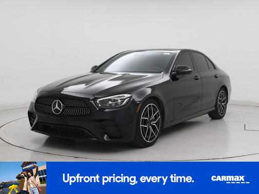 Black 2021 Mercedes-Benz E-Class