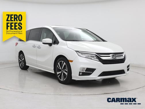 White 2020 Honda Odyssey Elite