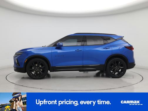 Blue 2020 Chevrolet Blazer RS