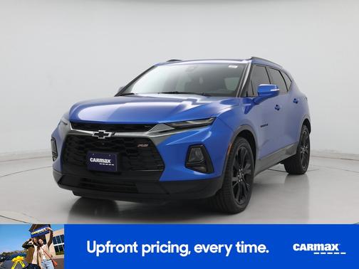 Blue 2020 Chevrolet Blazer RS