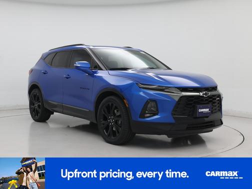 Blue 2020 Chevrolet Blazer RS