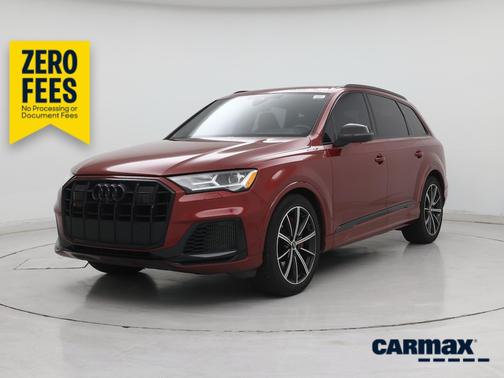 Red 2022 Audi SQ7 Prestige