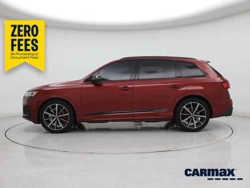 Red 2022 Audi SQ7 Prestige