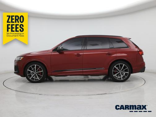 Red 2022 Audi SQ7 Prestige