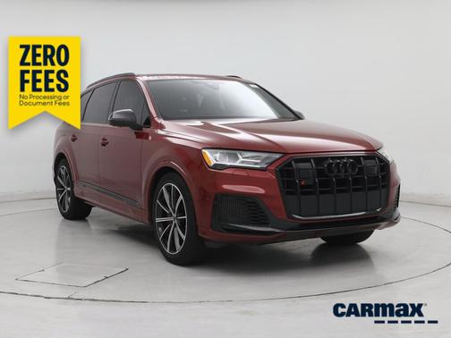 Red 2022 Audi SQ7 Prestige