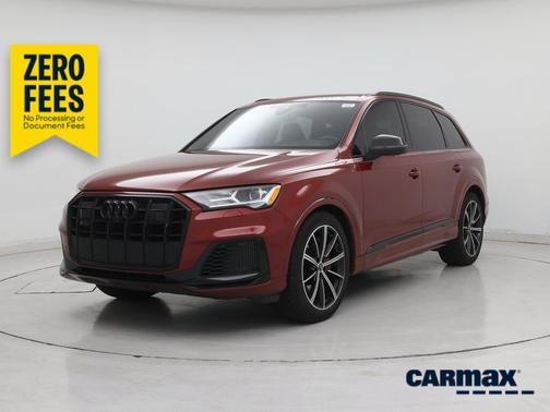 Red 2022 Audi SQ7 Prestige