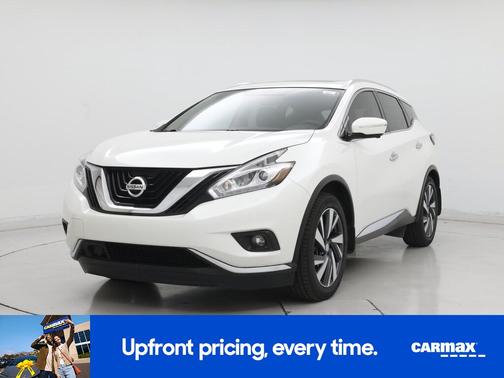 White 2015 Nissan Murano Platinum