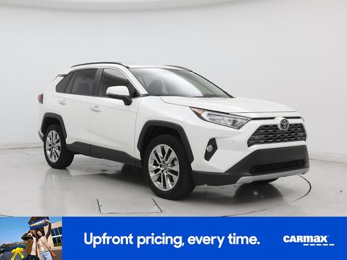 White 2019 Toyota RAV4 Limited