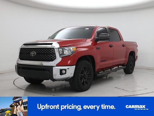 Red 2021 Toyota Tundra SR5