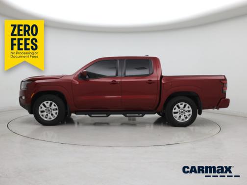 Red 2023 Nissan Frontier SV