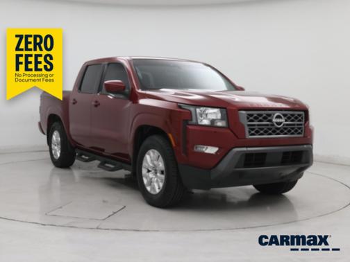 Red 2023 Nissan Frontier SV
