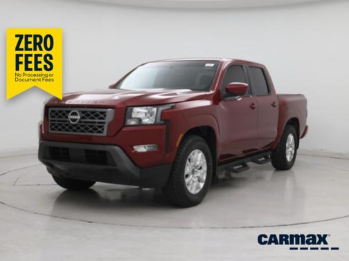 Red 2023 Nissan Frontier SV