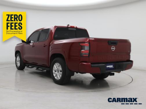 Red 2023 Nissan Frontier SV