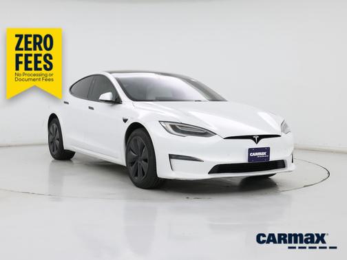 White 2021 Tesla Model S Long Range