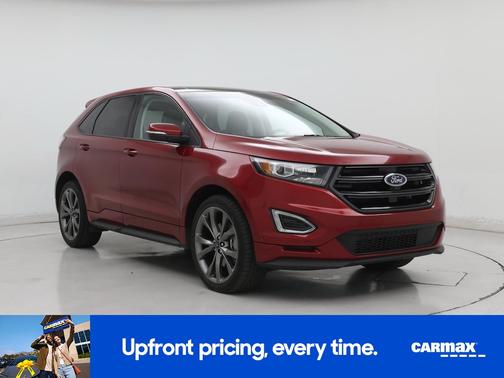 Red 2016 Ford Edge Sport