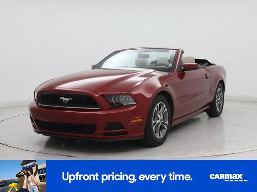 Red 2014 Ford Mustang Premium