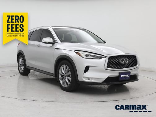 Silver 2019 INFINITI QX50 Luxe