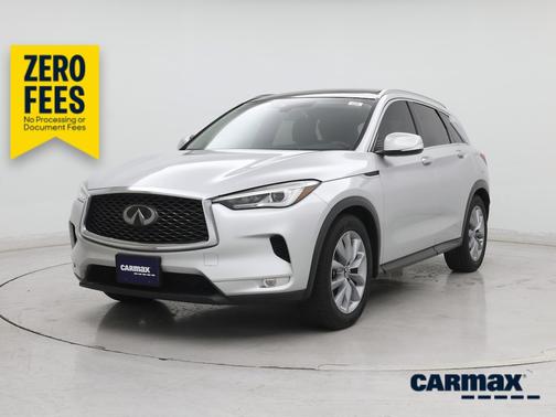 Silver 2019 INFINITI QX50 Luxe