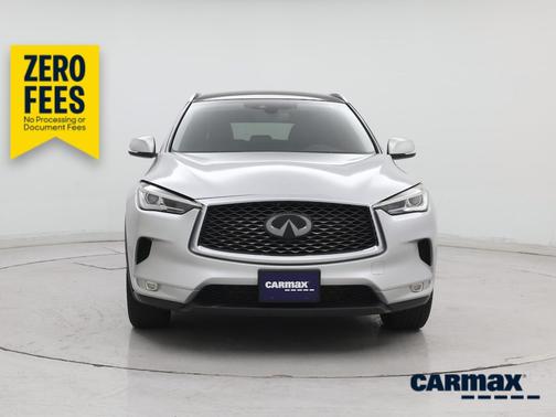 Silver 2019 INFINITI QX50 Luxe