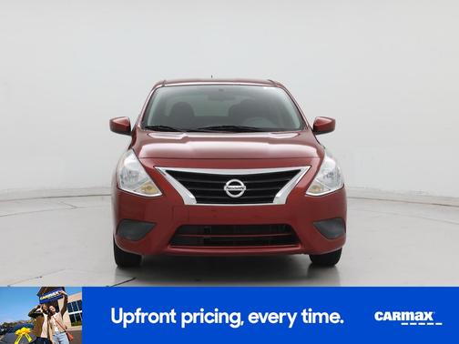 Red 2018 Nissan Versa SV