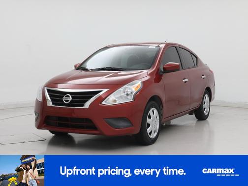 Red 2018 Nissan Versa SV