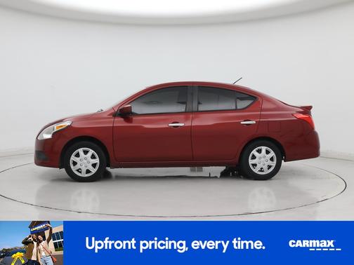 Red 2018 Nissan Versa SV