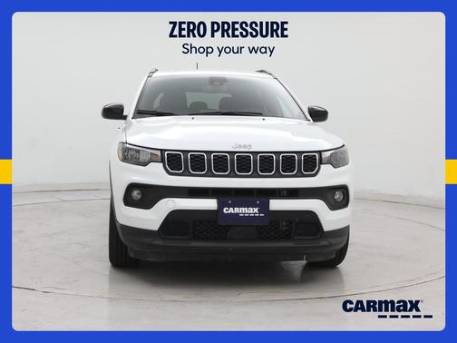 White 2025 Jeep Compass Latitude