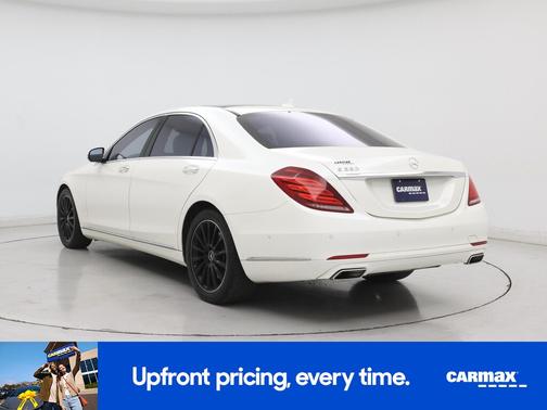 White 2016 Mercedes-Benz S-Class