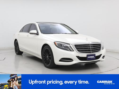 White 2016 Mercedes-Benz S-Class