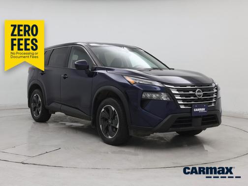 Blue 2024 Nissan Rogue SV