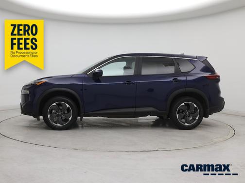 Blue 2024 Nissan Rogue SV
