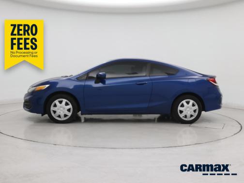 Blue 2014 Honda Civic LX