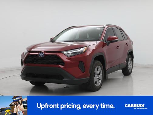 Burgundy 2024 Toyota RAV4 Hybrid XLE