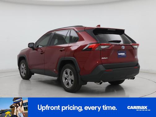 Burgundy 2024 Toyota RAV4 Hybrid XLE