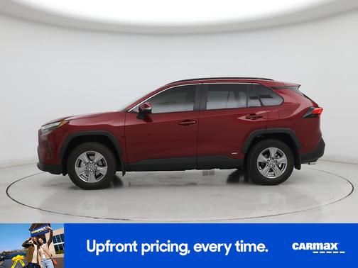 Burgundy 2024 Toyota RAV4 Hybrid XLE