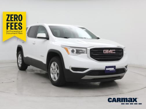 White 2018 GMC Acadia SLE