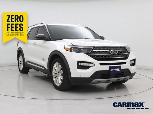 White 2021 Ford Explorer King Ranch
