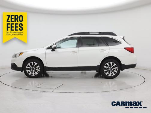 White 2016 Subaru Outback 2.5I Limited