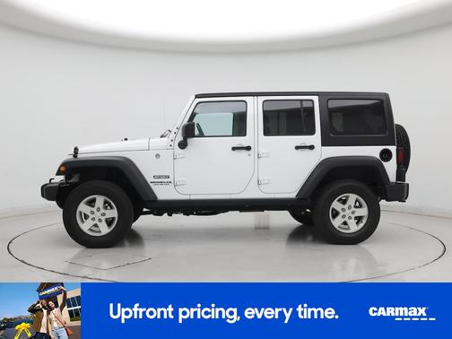White 2017 Jeep Wrangler Unlimited Sport