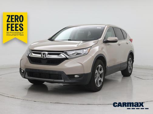 Tan 2018 Honda CR-V EX