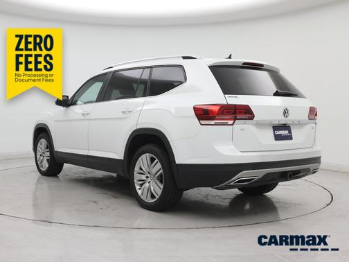 White 2019 Volkswagen Atlas SE w/Tech