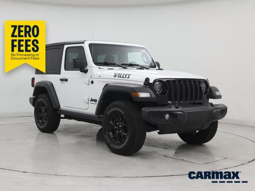 White 2021 Jeep Wrangler Willy's