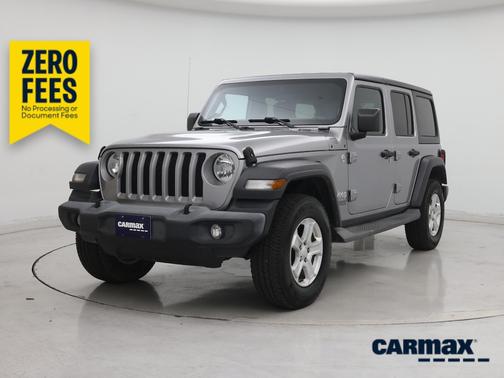 Silver 2019 Jeep Wrangler Unlimited Sport S