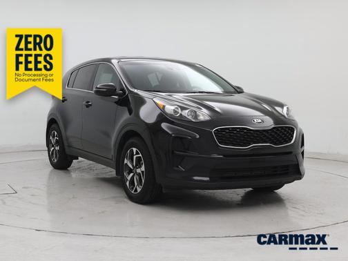 Black 2020 Kia Sportage LX