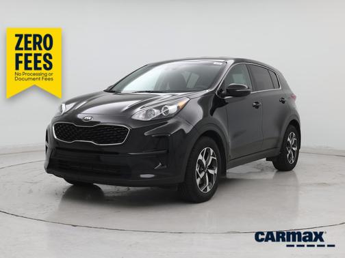 Black 2020 Kia Sportage LX