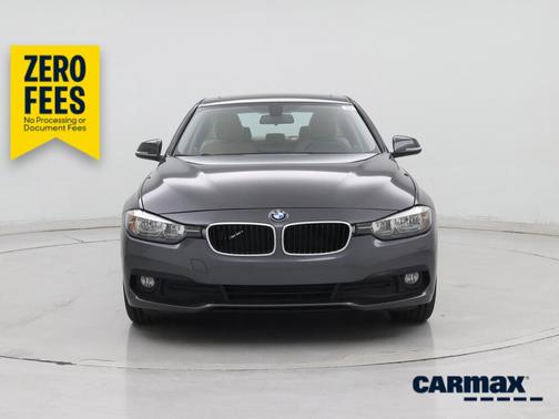 Gray 2016 BMW 320 I