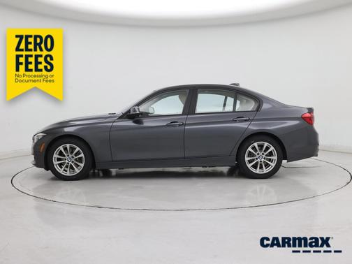 Gray 2016 BMW 320 I