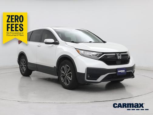 White 2021 Honda CR-V EX