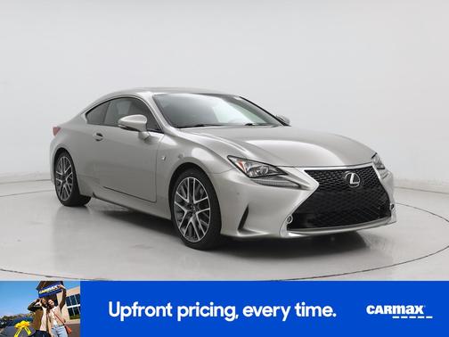 Tan 2015 Lexus RC 350