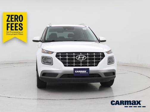 White 2021 Hyundai VENUE SEL